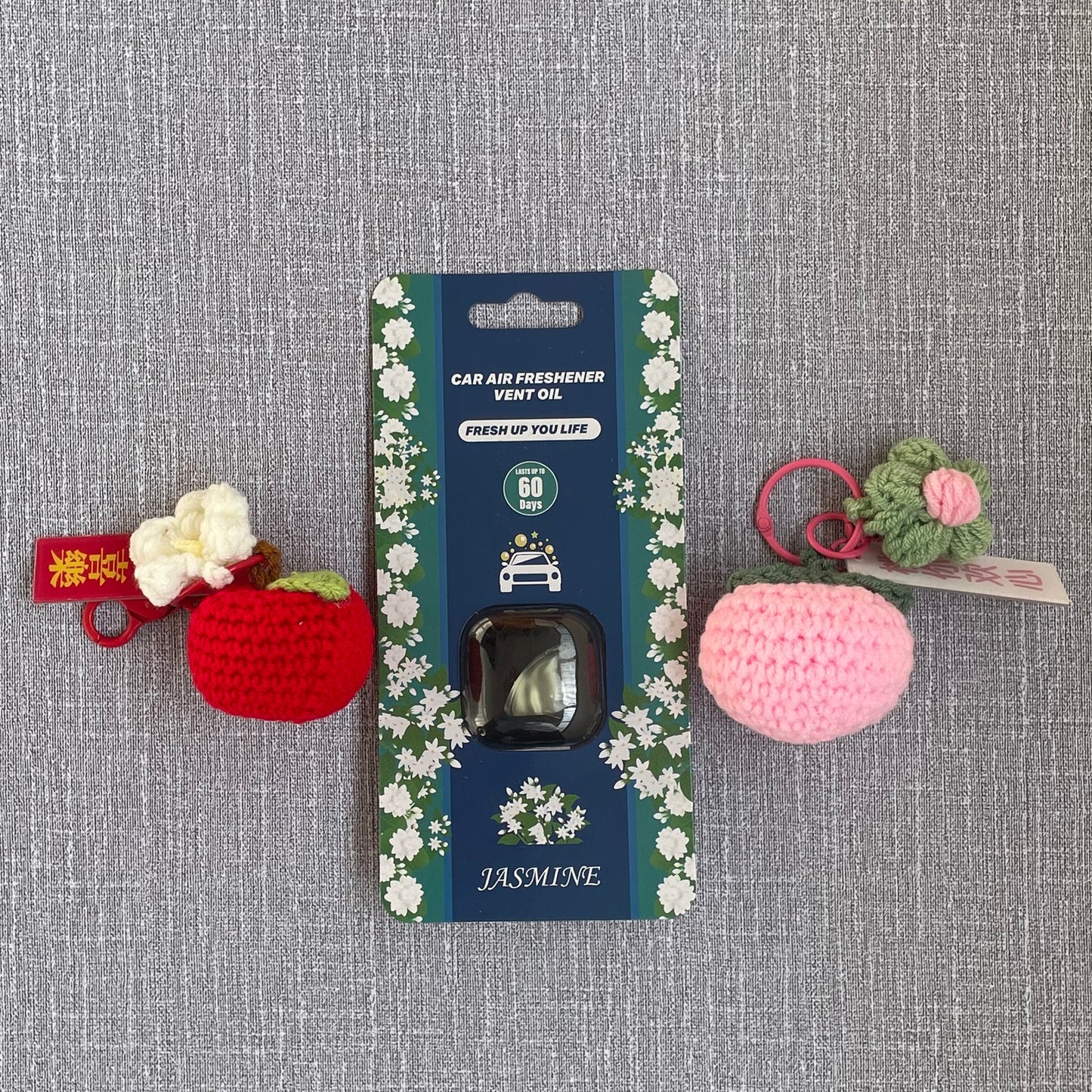 Car Air Freshener - Jasmine Scent, Lasts Up to 60 Days | Fresh Up Your Life