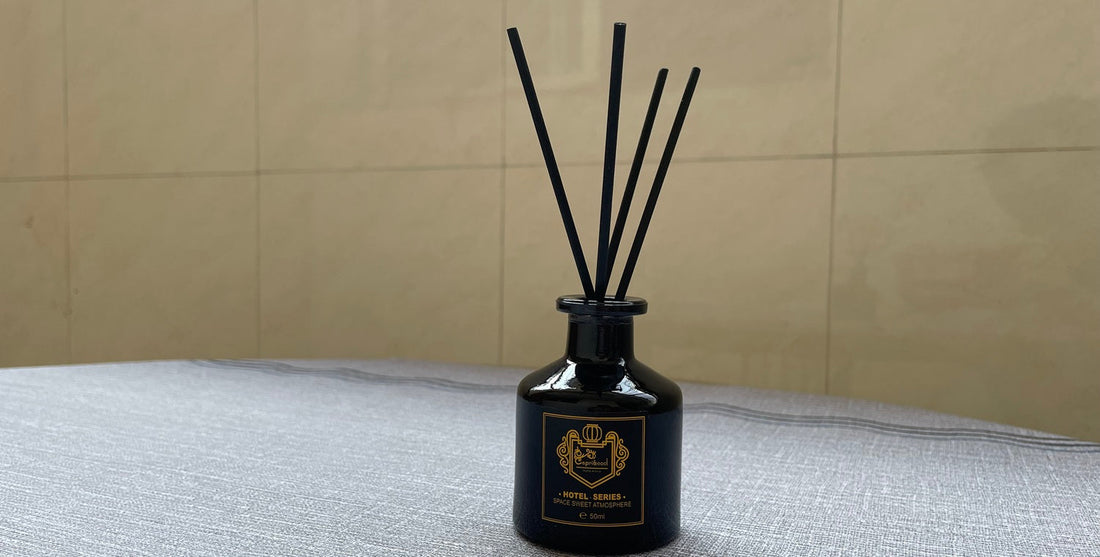 Sleek Black Reed Diffuser: Elevate Your Home with Elegance & Calm