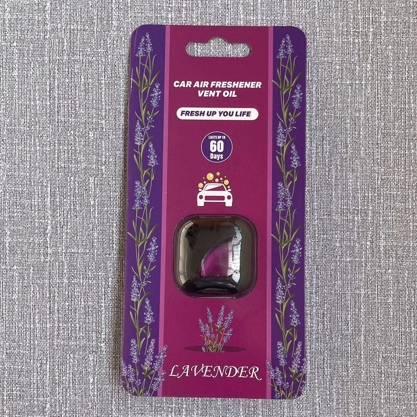Car Air Freshener - Lavender Scent, Lasts Up to 60 Days