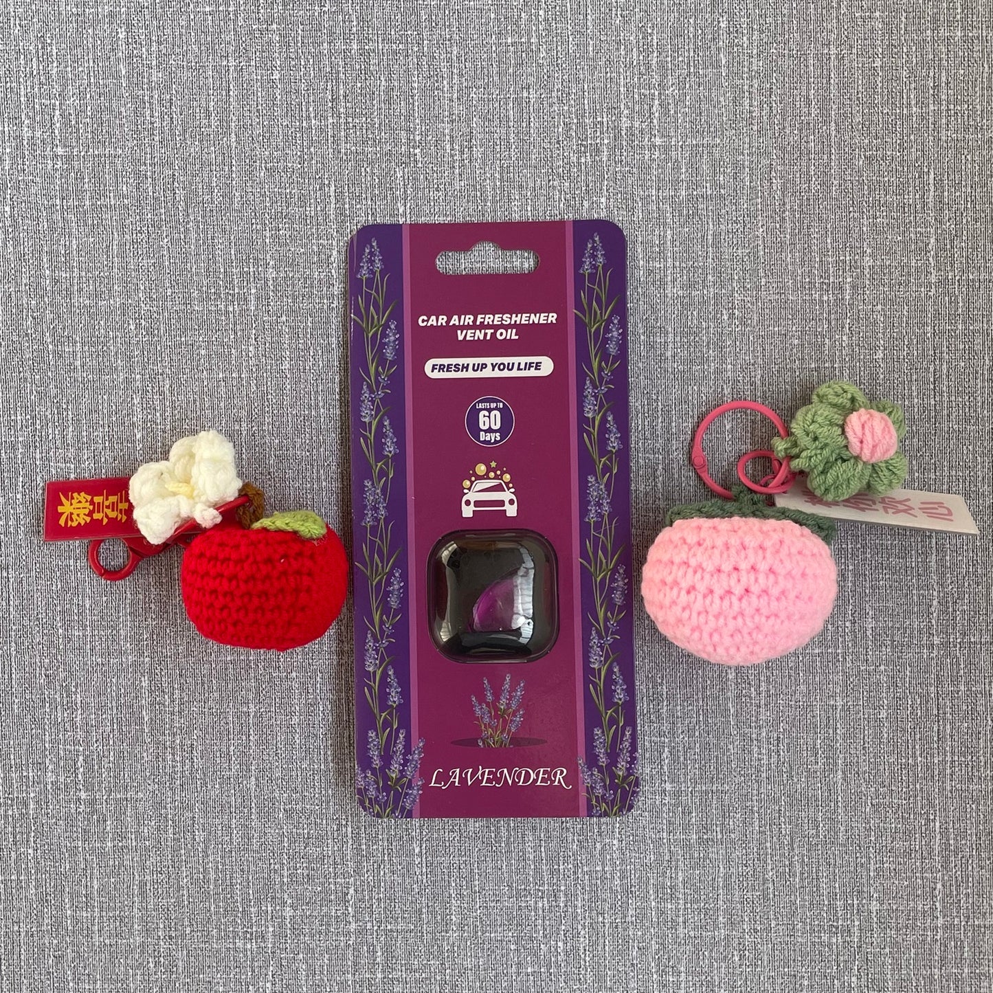 Car Air Freshener - Lavender Scent, Lasts Up to 60 Days