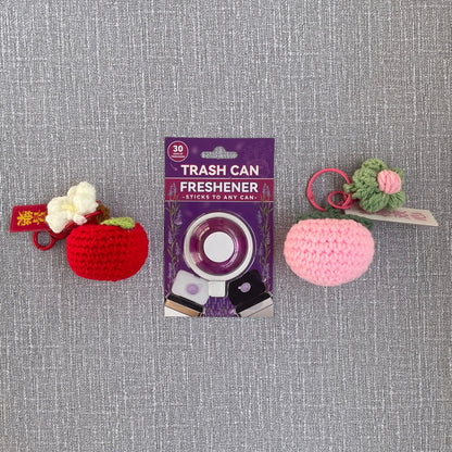 Trash Can Freshener  Sticks to any can 30 days of Freshness purple