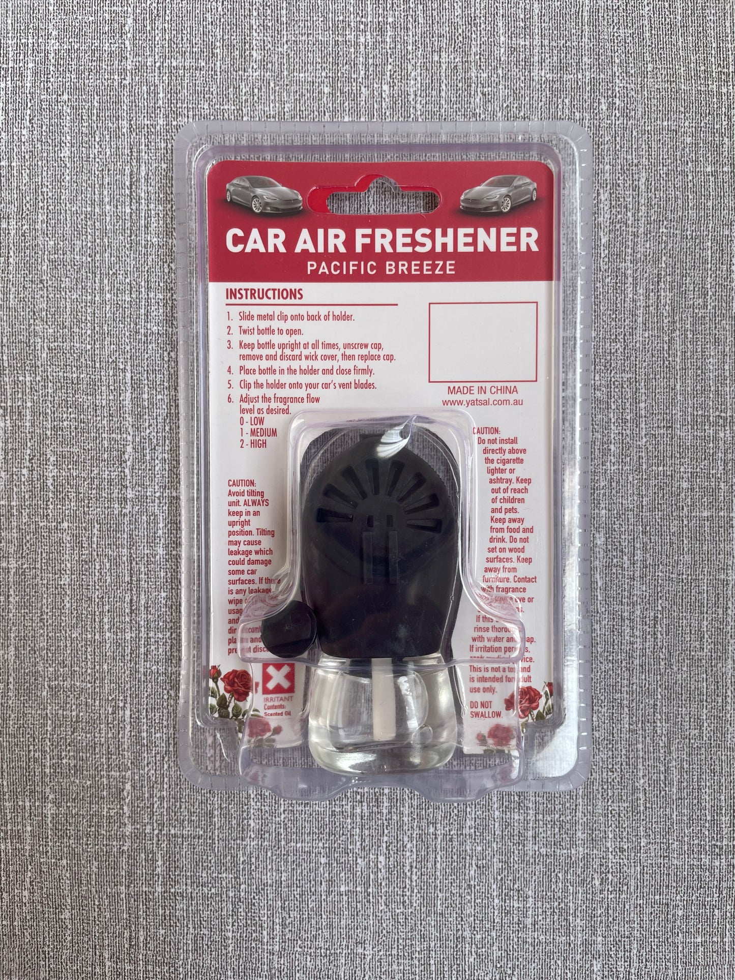 Car Air Freshener  Vent Clip  Pacific Breeze  Last Up 24 days