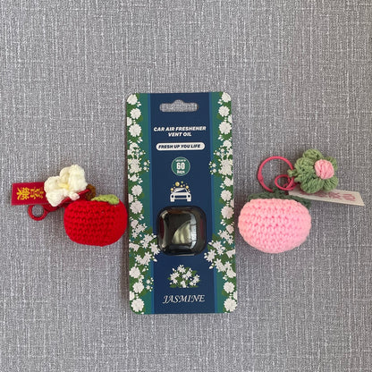 Car Air Freshener - Jasmine Scent, Lasts Up to 60 Days | Fresh Up Your Life