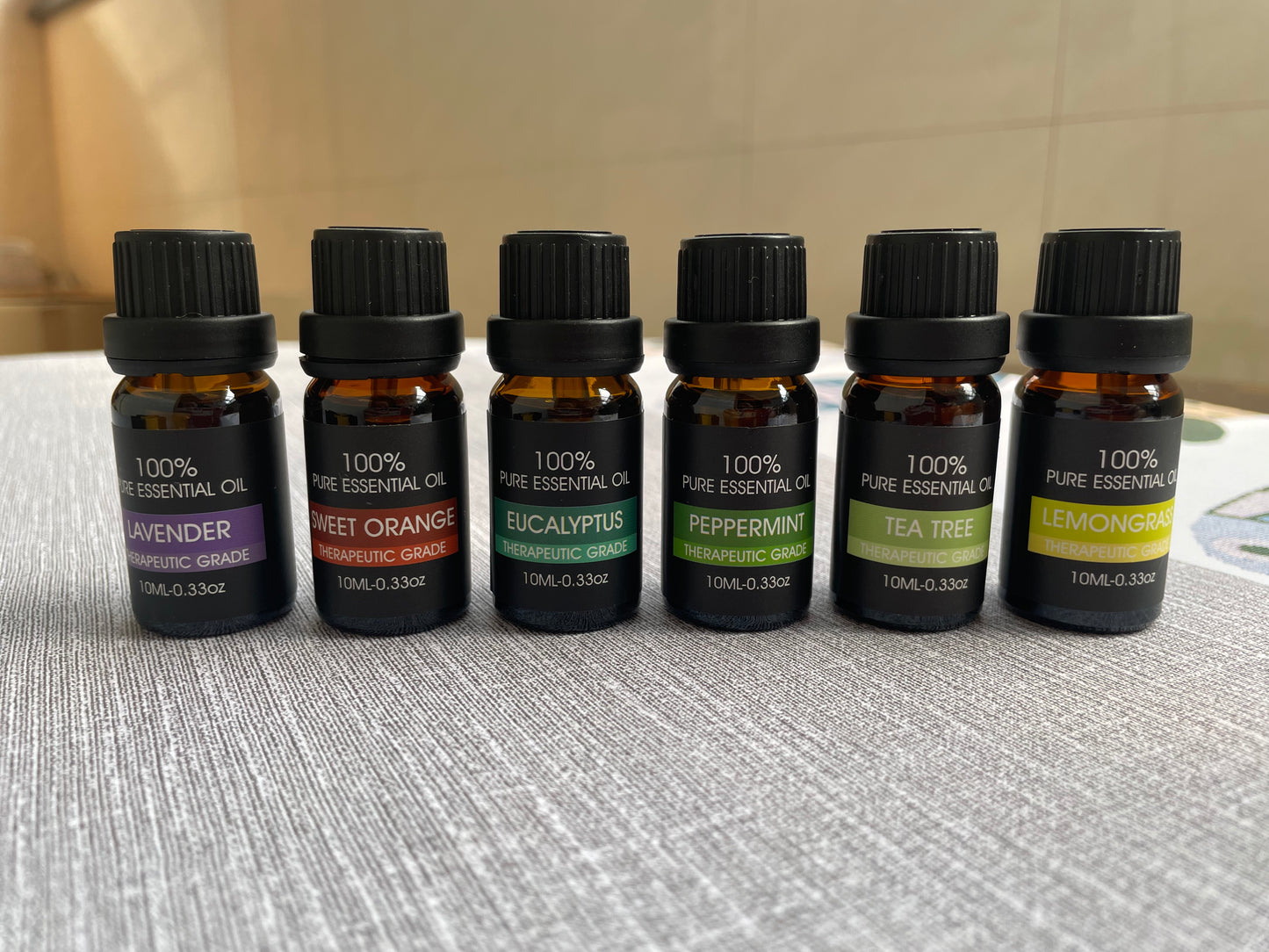 10ml - Pack of 6 in a Box 100% Pure Essential Oil